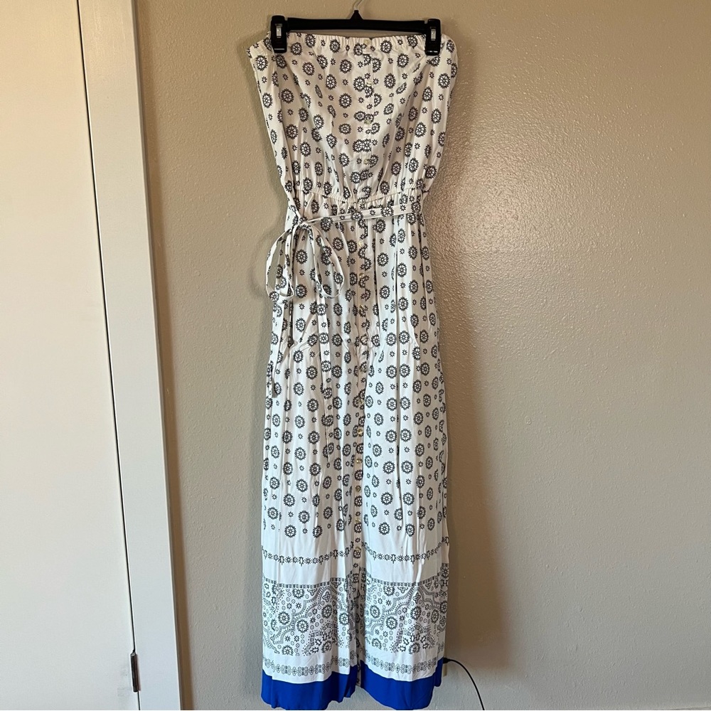 Old Navy strapless maxi dress, xl